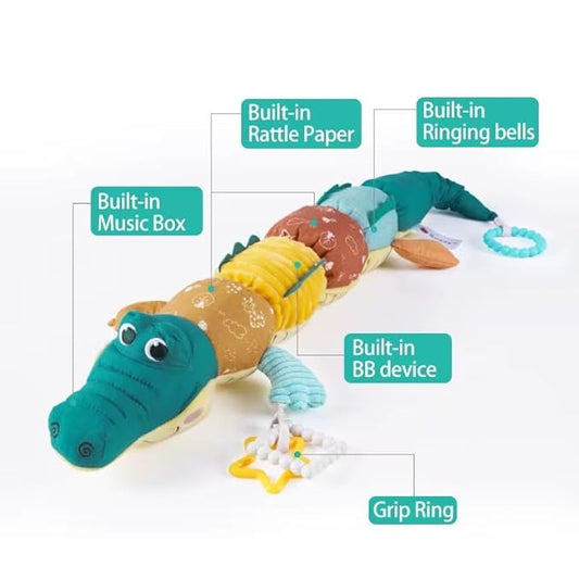 Musical Toys For Kids 6-12 Months to Stimulate Baby's Senses | Fine Motor Skills Development | Toys for 6 month old baby | Tummy Time Play | New Born Baby Essentials | Sensory & Early Learning Gift for Infants & Toddlers