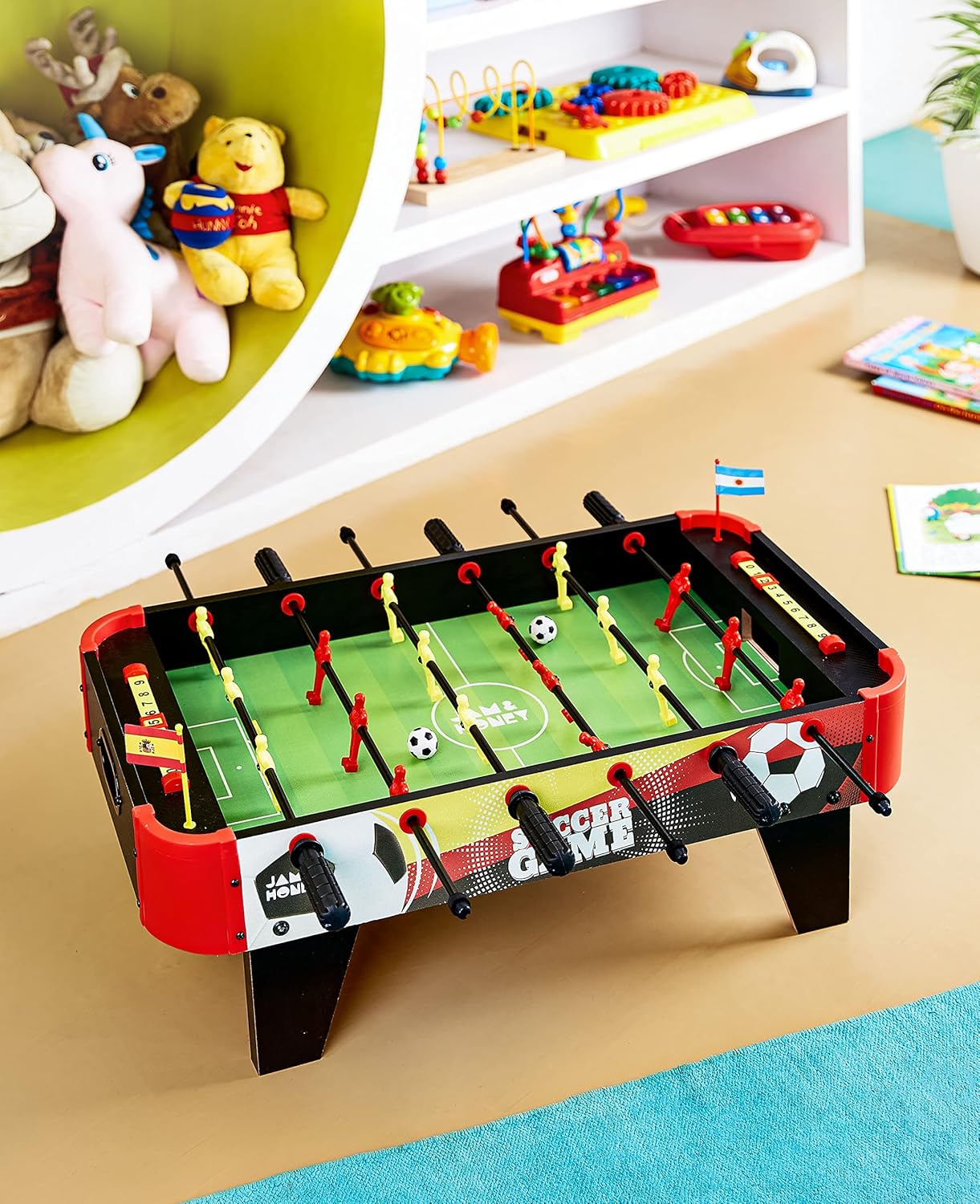 Foosball (Big) | Table Soccer Game for Adults/Kids - Indoor Sport