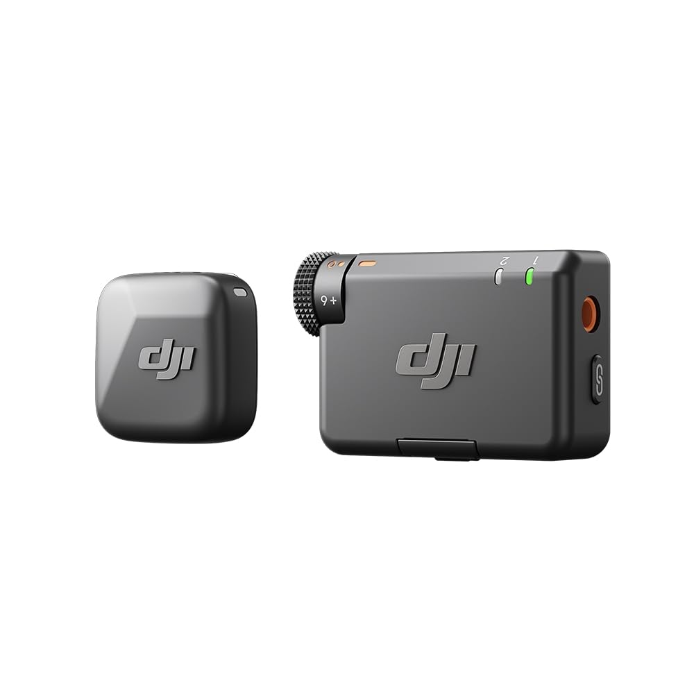 DJI Mic Mini Microphone (2 TX Microphone + 1 RX Receiver + 1 Charging Case) BR - DJI126