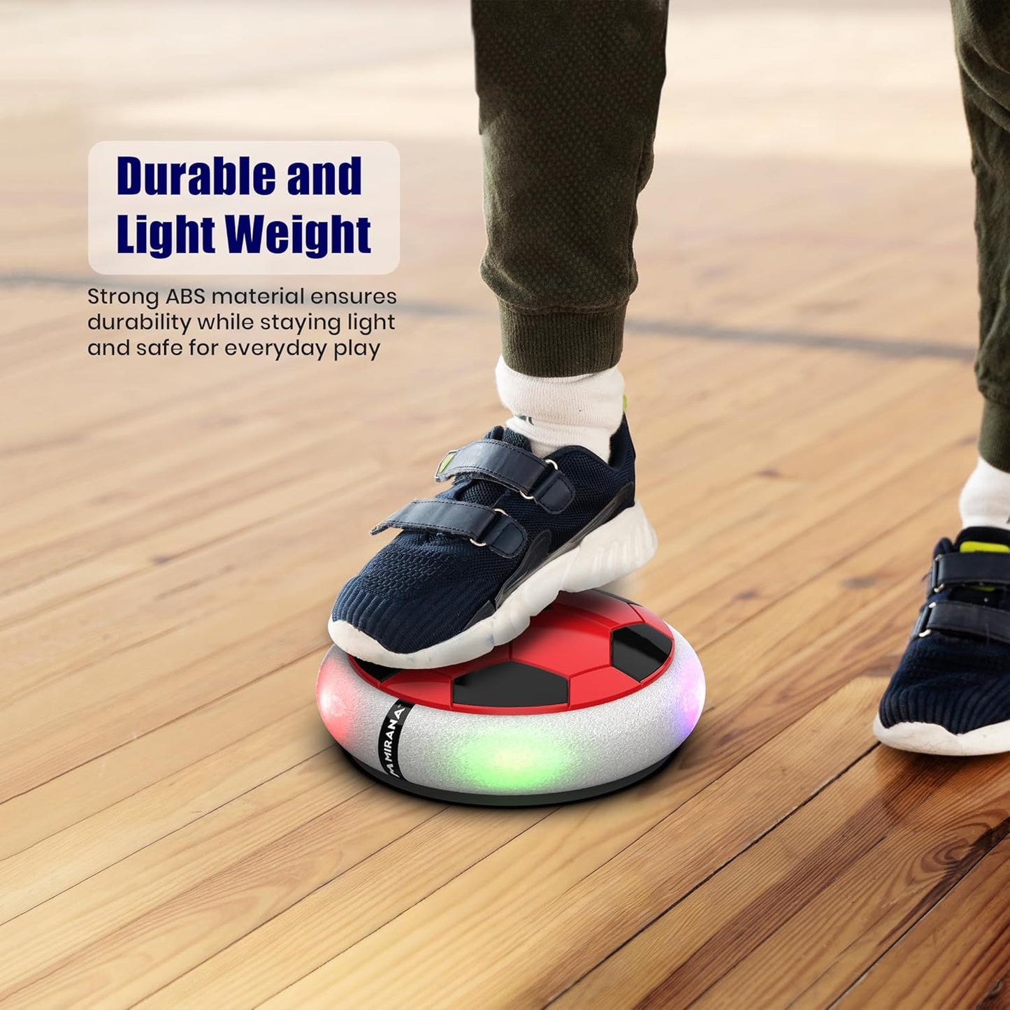 Hover Football Indoor Floating Hoverball Soccer | Air Football Smart | Made in India Fun Toy Best Gift for Kids Boys and Girls 2-10 Years